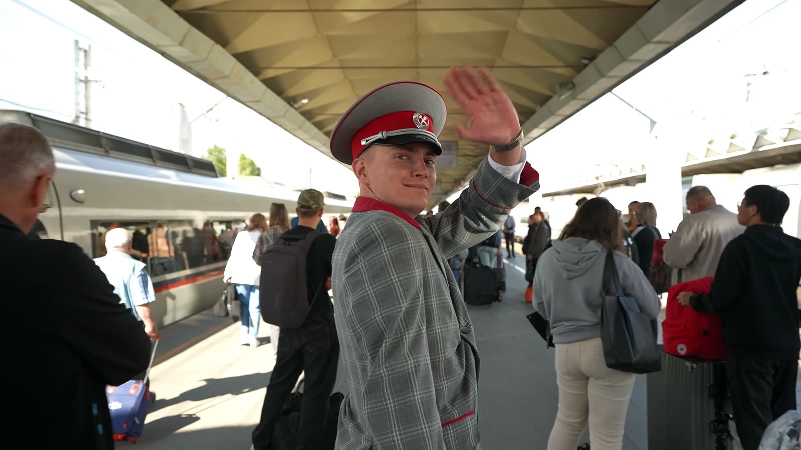 Кадр из видео: RZD